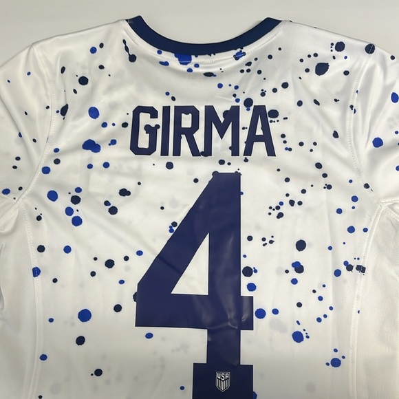 NWT 2023 Authentic USWNT Jersey — Girma #4 - Picture 2 of 2